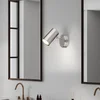 Image de Wandlamp spot zwenkbaar wandlamp zilver ganglamp beweegbaar, metaal, GU10 fitting, LxBxH 12x8x10 cm