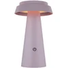 Image de LED solarlamp tuinlamp roze touchdimmer tafellamp buitenlamp terraslamp, warm wit, DxH 14 x 23 cm