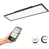 Image de EGLO connect.z Salobrena-Z Smart Plafondlamp - 120 cm - Zwart/Wit - Instelbaar wit licht - Dimbaar - Zigbee