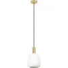 Image de EGLO Manzanares Hanglamp - E27 - Ø 22,5 cm - Wit|Goud