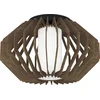 Image de EGLO Rusticaria Plafondlamp - E27 - Ø 45 cm - Zwart|Bruin|Wit