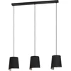 Image de EGLO Bolivia Hanglamp - E27 - 88 cm - Zwart