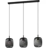 Image de EGLO Romazzina Hanglamp - E27 - 77 cm - Zwart