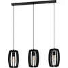 Image de EGLO Bajazzara Hanglamp - E27 - 89 cm - Zwart