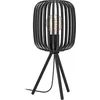 Image de EGLO Romazzina Tafellamp - E27 - Ø 20 cm - Zwart