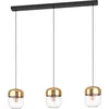 Image de EGLO Maryvilla Hanglamp - E27 - 87 cm - Goud/Zwart