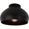 Image de EGLO Mogano 2 Plafondlamp - E27 - Ø28 cm - Zwart