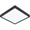 Image de EGLO Fueva 5 Opbouwlamp - LED - 28,5 cm - Zwart - Dimbaar