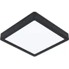 Image de EGLO Fueva 5 Plafondlamp - LED - 21 cm - Zwart