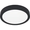 Image de EGLO Fueva 5 Plafondlamp - LED - 21 cm - Zwart