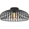 Image de EGLO Mogano 3 Plafondlamp - E27 - Ø 43 cm - Zwart - Staal