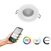 Image de EGLO connect.z Carosso-Z Smart Inbouwspot - LED - Ø 9.3 cm - Wit - Instelbaar RGB & wit licht - Dimbaar - Zigbee