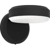 Image de EGLO Fornaci Wandlamp Buiten - LED - 19 cm - Zwart en Wit