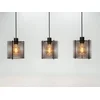 Image de EGLO Segovia Hanglamp - E27 - 88 cm - Zwart - Staal/Hout