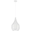Image de EGLO Razoni 1 Hanglamp - E27 - Ø 42,5 cm - Wit - Staal|Glas