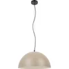 Image de EGLO Gaetano 1 Hanglamp - E27 - Ø 53 cm - Zandkleur/Crème