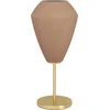 Image de EGLO Caprarola Tafellamp - E27 - 46 cm - Zand|Koper - Satijn Glas