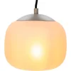Image de EGLO Cominio Hanglamp - E27 - Ø 18,5 cm - Zandkleurig|Taupe - Glas