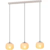 Image de EGLO Cominio Hanglamp - E27 - 88,5 cm - Zandkleurig|Taupe - Glas