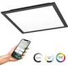 Image de EGLO connect.z Moradillo Smart LED Paneel - 29.5 x 29.5 cm - Zwart - Instelbaar RGB & wit licht - Dimbaar - Zigbee