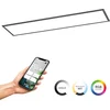 Image de EGLO connect.z Moradillo Smart LED Paneel - 119.5 x 29.5 cm - Zwart - Instelbaar RGB & wit licht - Dimbaar - Zigbee
