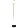 Image de EGLO Scordiano-L Staande lamp - Oplaadbaar (tot 22 uur licht) - Solar - 120 cm - Zwart/Wit - Draadloos - Binnen en Buiten - Trekschakelaar
