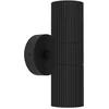 Image de EGLO Tomelloso Wandlamp Buiten - GU10 - 20 cm - Zwart