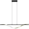 Image de EGLO Conaprato Hanglamp - LED - Zwart, Goud, Wit