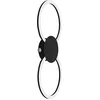 Image de EGLO Venticello 1 Plafondlamp - LED - 66 cm - Zwart/Wit