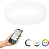 Image de EGLO connect.z Gallizzi-Z Smart Plafondlamp - LED - Ø 39 cm - Wit - Instelbaar RGB & wit licht - Dimbaar - Zigbee