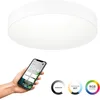 Image de EGLO connect.z Gallizzi-Z Smart Plafondlamp - LED - Ø 49 cm - Wit - Instelbaar RGB & wit licht - Dimbaar - Zigbee