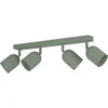 Image de EGLO Tilston Spot - E14 - 58 cm - Groen - Kantelbaar