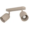Image de EGLO Tilston Spot - E14 - 28 cm - Zandkleur/Beige/Crème - Kantelbaar