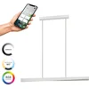 Image de EGLO connect.z Bolognano-Z Smart Hanglamp - LED - 117 cm - Grijs/Wit - Instelbaar RGB & wit licht - Dimbaar - Zigbee