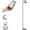 Image de EGLO connect.z Conomavilla-Z Smart Vloerlamp - LED - 151 cm - Zwart/Wit - Instelbaar RGB & wit licht - Dimbaar - Zigbee