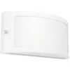 Image de EGLO Poggiarello Wandlamp Buiten - E14 - 22 cm - Wit