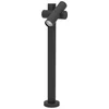 Image de EGLO Fossignano Staande lamp Buiten - LED - 70 cm - Zwart/Helder - Kantelbaar