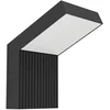 Image de EGLO Grottazzolina Wandlamp Buiten - LED - 17.5 cm - Zwart/Melkkleurig