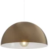 Image de EGLO Gaetano 2 Hanglamp - E27 - Ø 40 cm - Wit/Brons