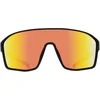 Image de Spect Red Bull Daft Sunglasses Soft Black/Red w Brown Red Mirror lens