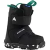 Image de Burton Mini Grom Snowboard Schoenen Zwart 18.5 Jongens,Meisjes