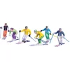 Image de Jägerndorfer - 54400 Figuren staand met Ski - 6 stuks Kabelbaan accessoires - 1:32 - Kerstdorp