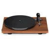 Image de Pro-Ject E1 Phono AT3600L Platenspeler Voorversterkt - Hoogwaardig Geluid - Direct Speelklaar - Naadloze Streaming - Walnoot