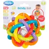Image de Playgro Buigbare Bendy Ball - Grijp- en Bijtspeelgoed - incl rammelaar - Activiteitenbal- Baby bal - Baby Speelgoed - Educatief baby speelgoed - Speelgoed Baby - Activity centre - Rammelaar - Activiteiten speelgoed - Cadeau - stimuleert ontwikkeling