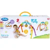 Image de Playgro Fold and Go Playgym - Babygym - acitiviteitengym - Speelgoed Baby - Babyspeelgoed - Pasgeboren baby speelgoed - Ontwikkeling Baby - Kraamcadeau - 5 afneembare hangspeeltjes