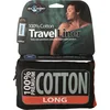 Image de Sea to Summit - Premium Cotton Liner - Lakenzak - Katoen - Oceaan Blauw - Recht model lang