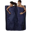 Image de Sea to Summit Silk Stretch Liner Lakenzak - Zijde-lycra - Dubbel - Blauw