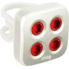 Image de Knog Blinder MOB The Face fietsverlichting rode LED zilver