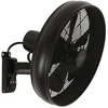 Image de Lucci AIR BK Wandventilator 50 W (Ø) 410 mm Zwart Zwenkbaar