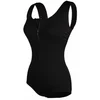 Image de Funkita Zip Front Zwemkleding Zwart AUS 12 Vrouw